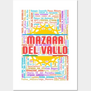 Mazara del Vallo Wordart Posters and Art